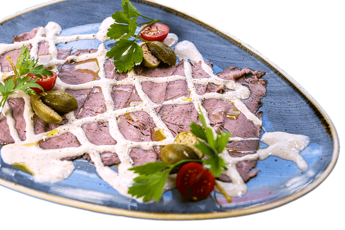 Beef meets tonnato